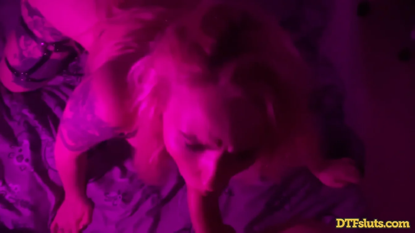 Preview of DTFSluts Bella Mur Neon Sex XXX